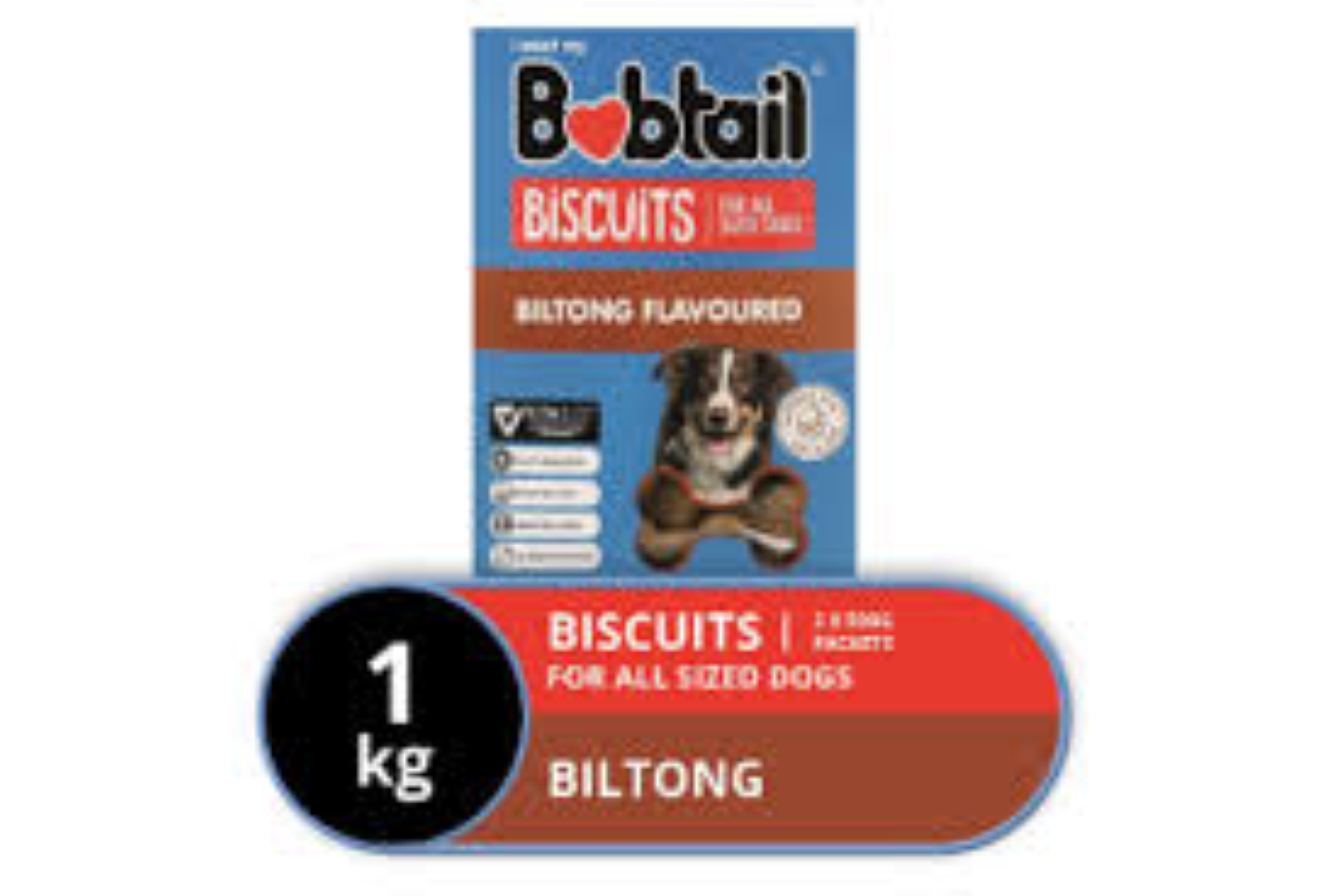 BOBTAIL BISC BILTONG FLV 1KG